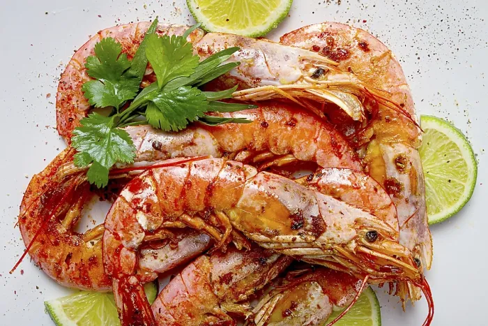Framed Print : Fried Langoustines, Australian Framed Print : Fried Langoustines, Australian