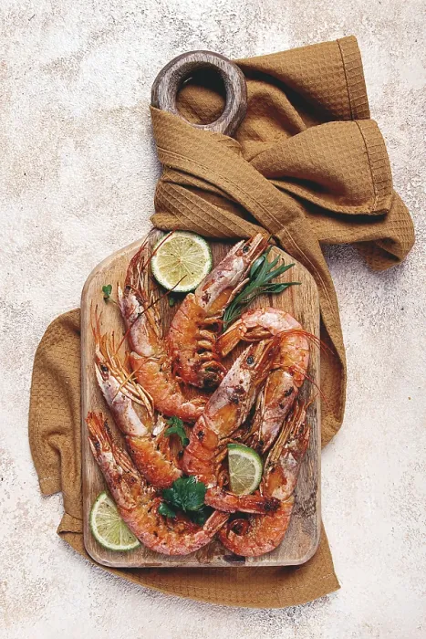 Framed Print : Fried Langoustines, Australian