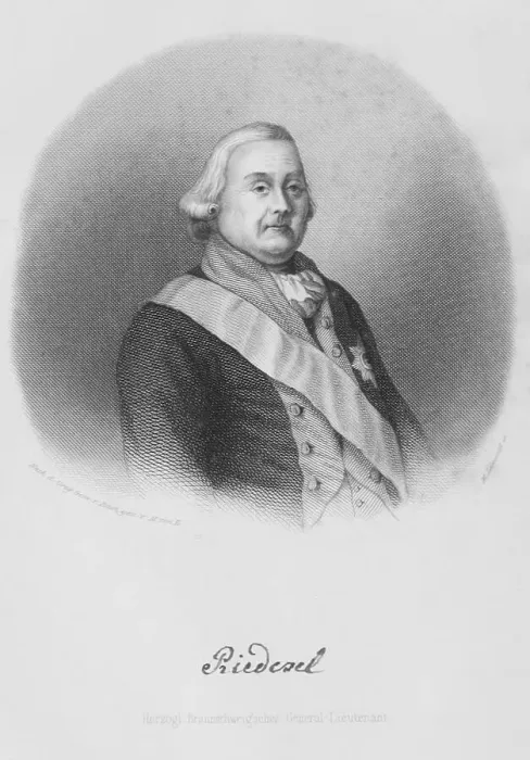 Framed Print : Friedrich Adolf Riedesel Freiherr zu Eisenbach