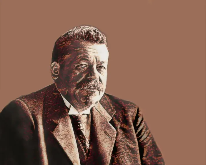 Framed Print : Friedrich Ebert, 1871 - 1925, German politician of the Social Democratic Party of Germany (SPD) and the first president of Germany, digitally edited