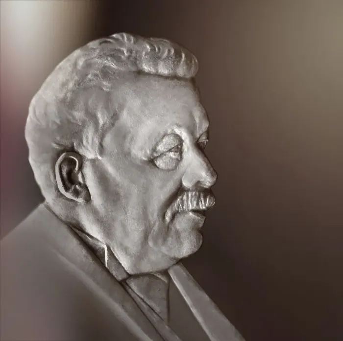Framed Print : Friedrich Ebert, 1871 - 1925, German politician of the Social Democratic Party of Germany (SPD) and the first president of Germany, digitally edited