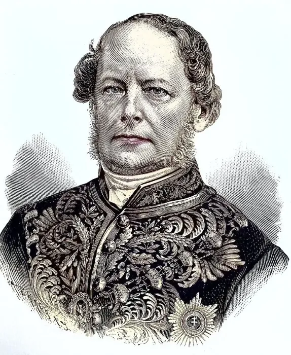 Framed Print : Friedrich Ferdinand Graf von Beust