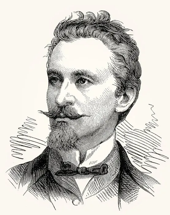 Framed Print : Friedrich Gerhard Rohlfs, 1831-1896