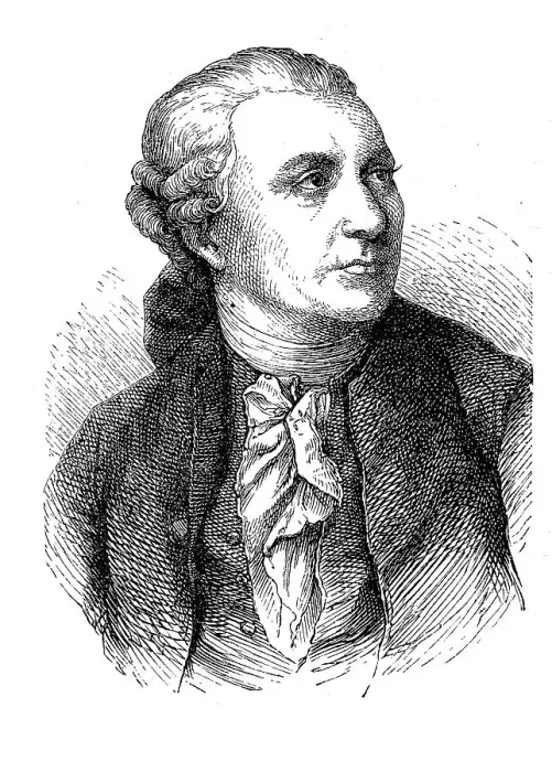 Framed Print : Friedrich Gottlieb Klopstock, 2 July 1724