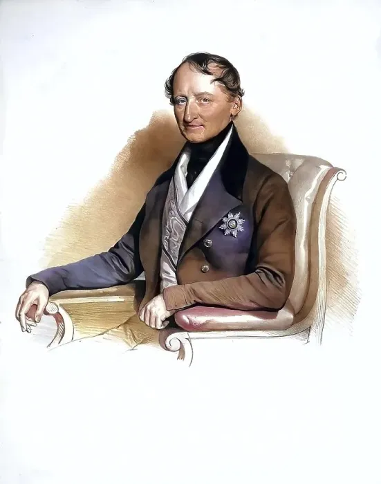 Framed Print : Friedrich Graf von Wilczek (born 19 July 1790 in Vienna)