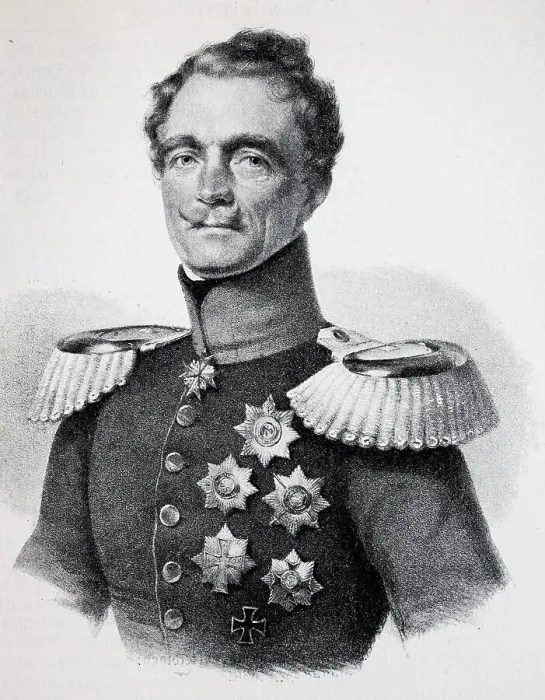 Framed Print : Friedrich Heinrich Ernst Graf von Wrangel