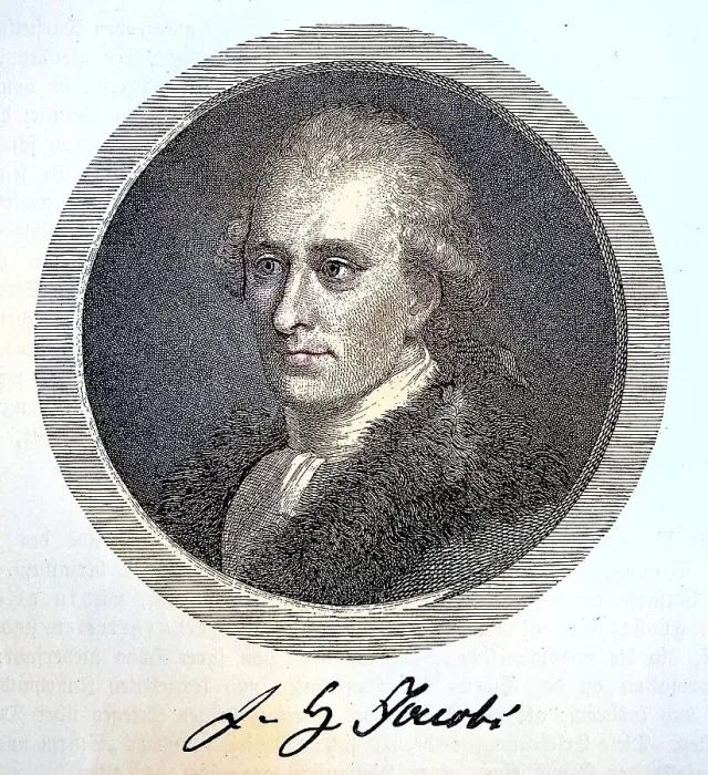 Framed Print : Friedrich Heinrich Jacobi, also Fritz Jacobi