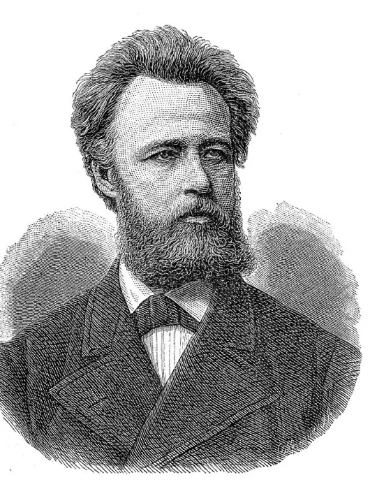 Framed Print : Friedrich Kapp (born 13 April 1824)