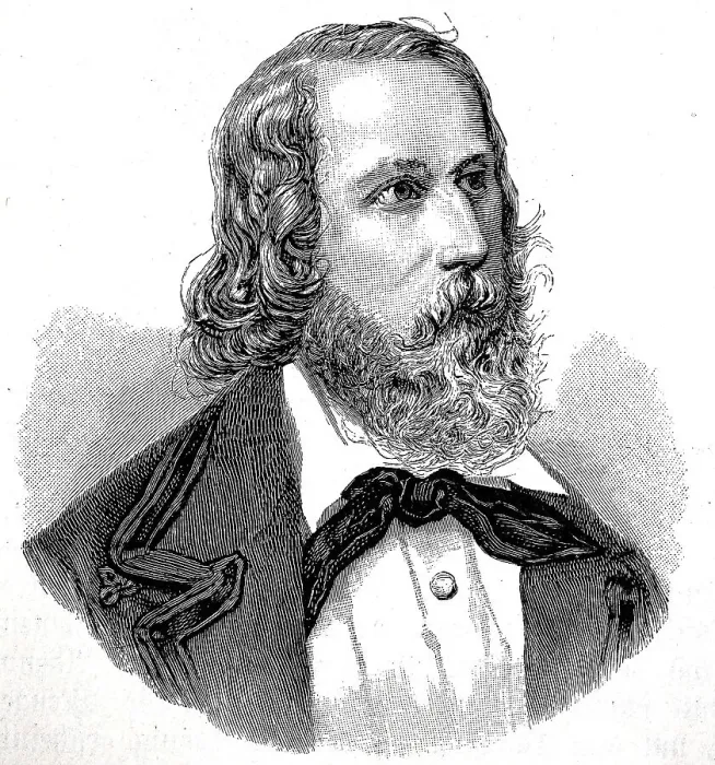 Framed Print : Friedrich Karl Franz Hecker, September 28