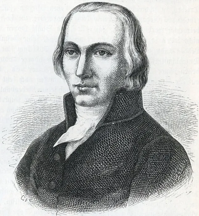 Framed Print : Friedrich Ludwig Schroeder. Historical illustration from Otto von Leixner: Illustrated history of German literature