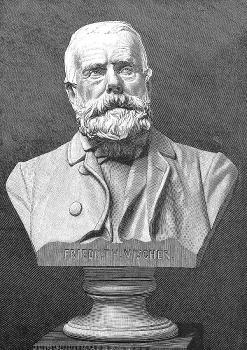 Framed Print : Friedrich Theodor Vischer, from 1870 von Vischer Framed Print : Friedrich Theodor Vischer, from 1870 von Vischer