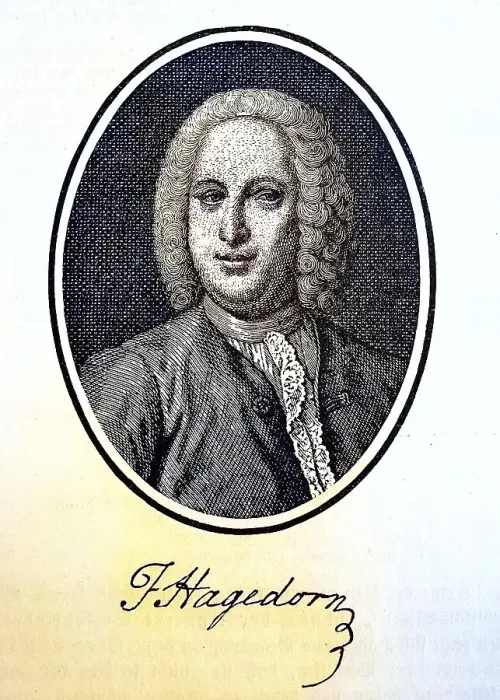 Framed Print : Friedrich von Hagedorn, 23 April 1708 Framed Print : Friedrich von Hagedorn, 23 April 1708