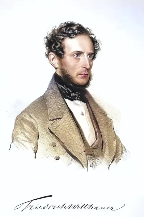 Framed Print : Friedrich Witthauer (born 25 May 1793 in Berlin) Framed Print : Friedrich Witthauer (born 25 May 1793 in Berlin)