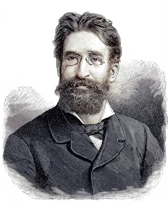 Framed Print : Fritz Mauthner, 22 November 1849