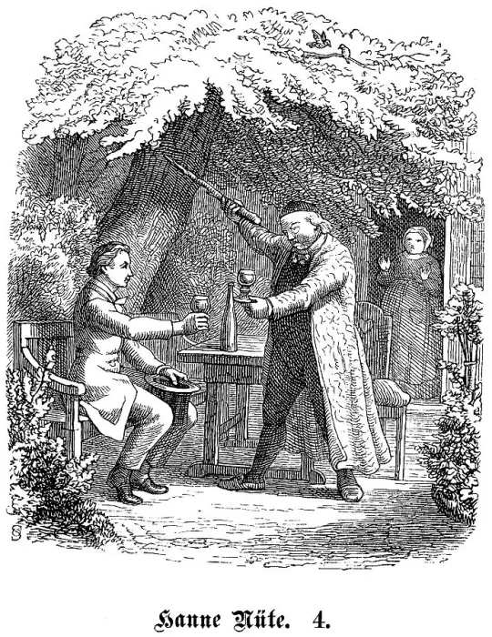 Framed Print : Fritz Reuter (1810) (1874) Low German writer and poet