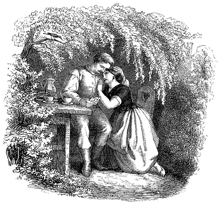 Framed Print : Fritz Reuter (1810) (1874) Low German writer and poet