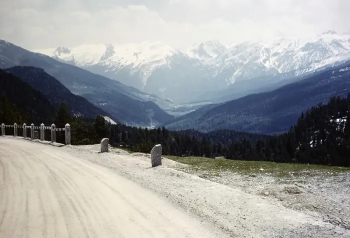 Framed Print : Fuorn Pass or Ofen Pass is a high alpine mountain pass in the canton of Graubuenden, Switzerland, Europe 1959, Europe Framed Print : Fuorn Pass or Ofen Pass is a high alpine mountain pass in the canton of Graubuenden, Switzerland, Europe 1959, Europe