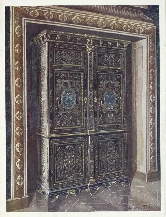 Framed Print : Furniture around the turn of the century 1900 Framed Print : Furniture around the turn of the century 1900