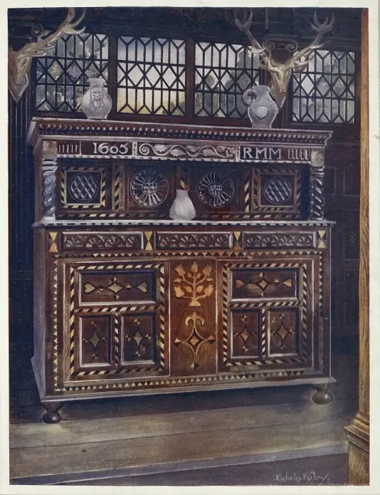 Framed Print : Furniture from around the turn of the century 1900