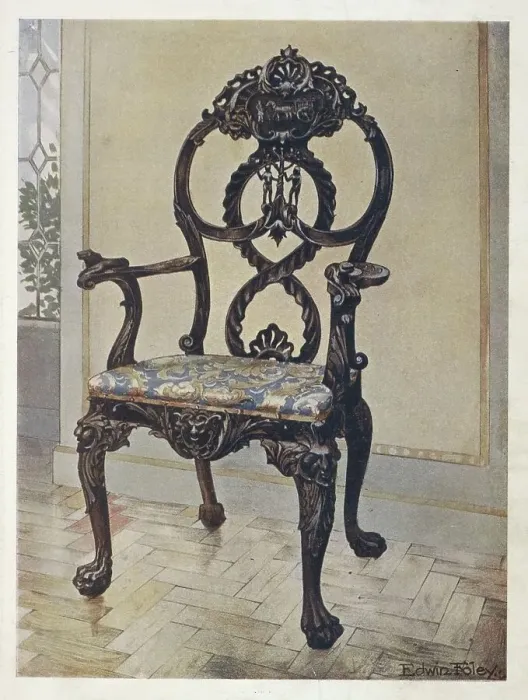 Framed Print : Furniture around the turn of the century 1900 Framed Print : Furniture around the turn of the century 1900