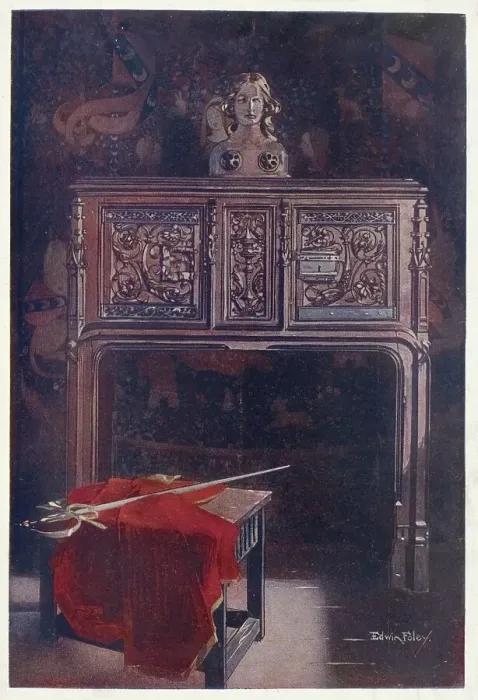 Framed Print : Furniture from the turn of the century 1900 Framed Print : Furniture from the turn of the century 1900