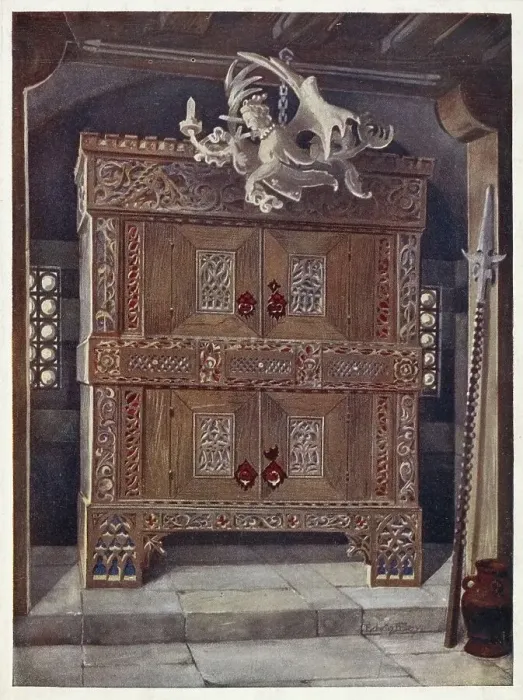 Framed Print : Furniture from around the turn of the century 1900