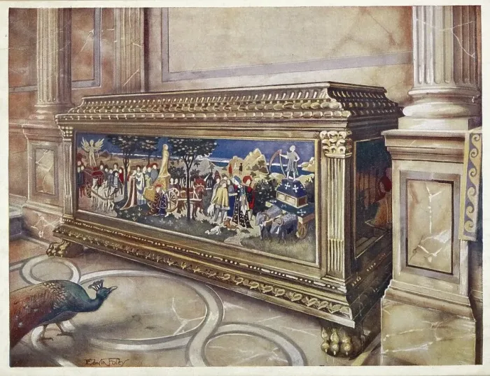 Framed Print : Furniture from the turn of the century 1900
