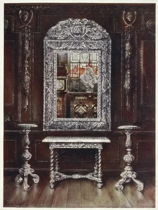 Framed Print : Furniture around the turn of the century 1900