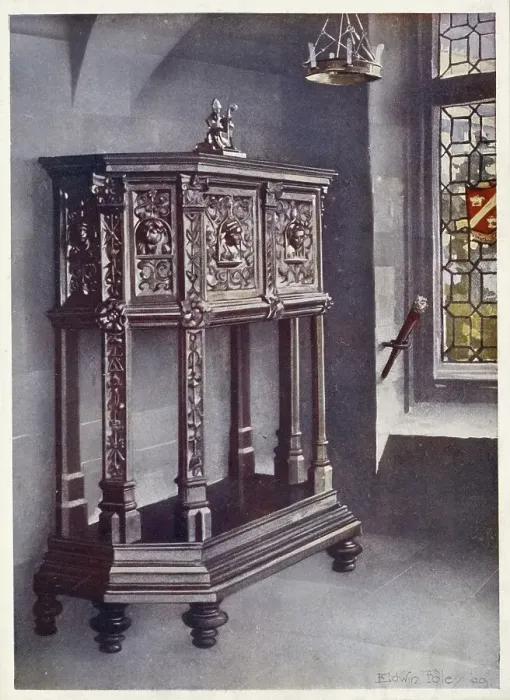 Framed Print : Furniture around the turn of the century 1900