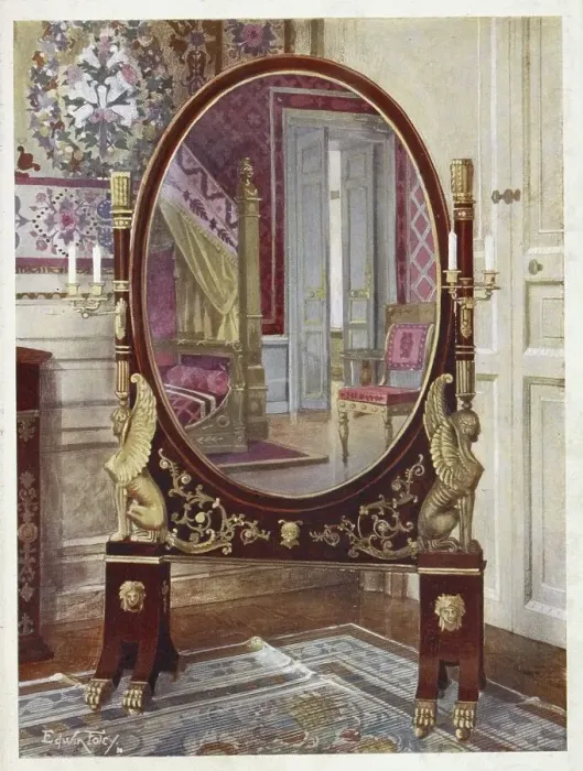 Framed Print : Furniture at the turn of the century 1900