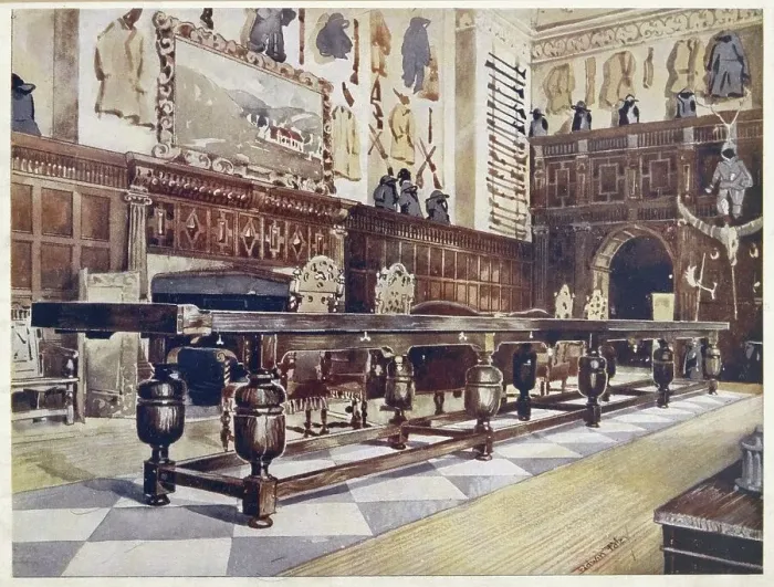 Framed Print : Furniture at the turn of the century 1900 Framed Print : Furniture at the turn of the century 1900