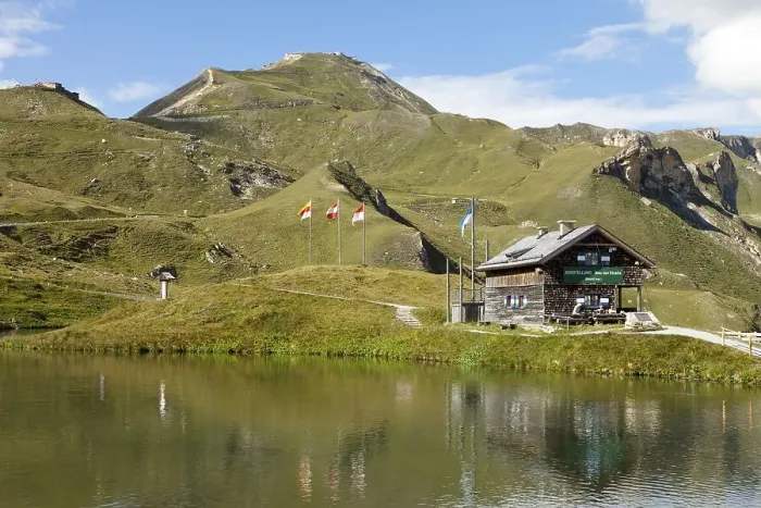 Framed Print : Fuscher Lacke lake, 2262m above sea level