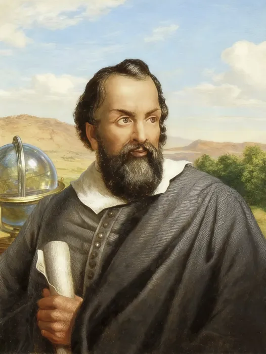 Framed Print : Galileo Galilei, 1564 - 1642, Italian astronomer