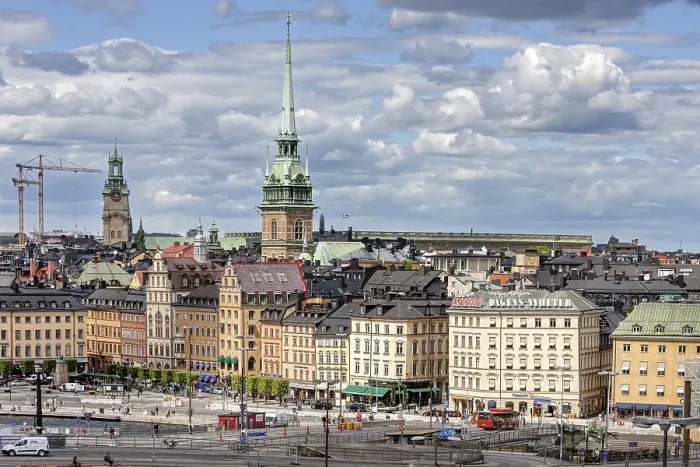 Framed Print : Gamla Stan, Stockholm, Sweden, Europe