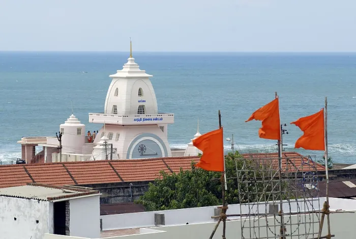 Framed Print : Gandhi memorial, Kanyakumari, Tamil Nadu, India