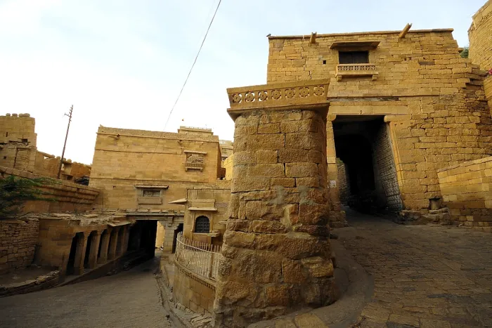 Framed Print : Ganesh pol gate in Jaisalmer fort