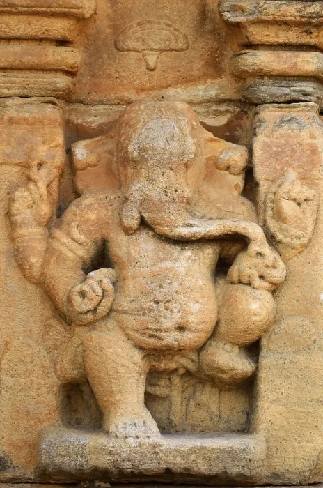 Framed Print : Ganesh relief, Pattadakal temple