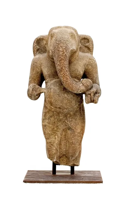 Framed Print : Ganesha, elephant god in Hinduism and Buddhism
