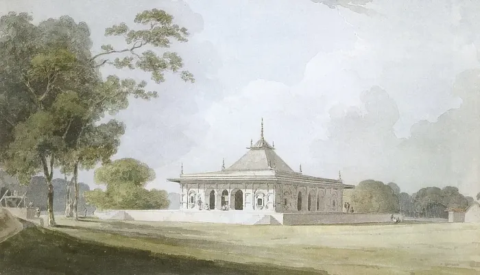 Framed Print : Garden House in Ais hbagh, Lucknow, Uttar Prades h, India, As ia