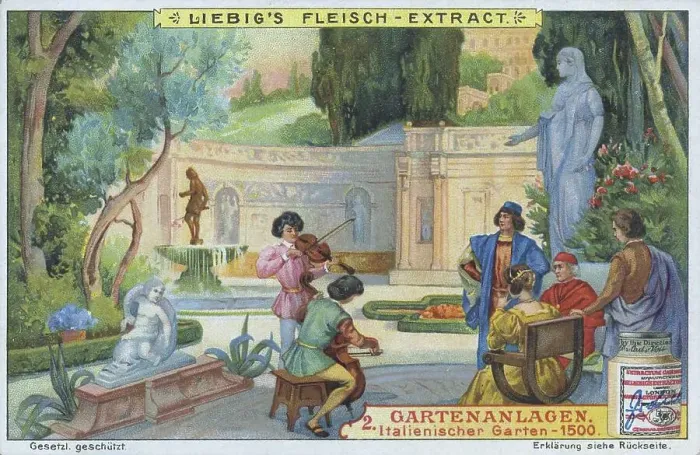 Framed Print : Garden series, Italian garden c