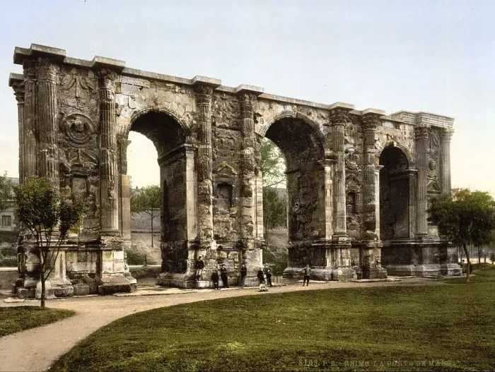 Framed Print : The Gate of Mars, Porte de Mars Framed Print : The Gate of Mars, Porte de Mars