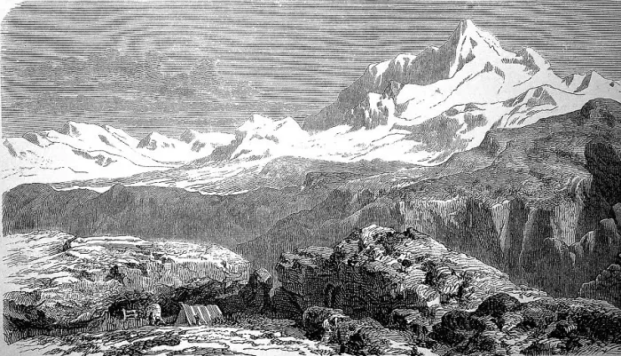 Framed Print : The Gauri Sankar, a mountain in the Himalayas on the border between China and Nepal Framed Print : The Gauri Sankar, a mountain in the Himalayas on the border between China and Nepal