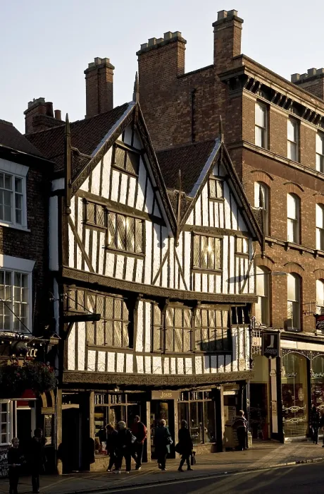 Framed Print : GB York Birthplace of Sir Thomas Herbert 1606-82 Traveller