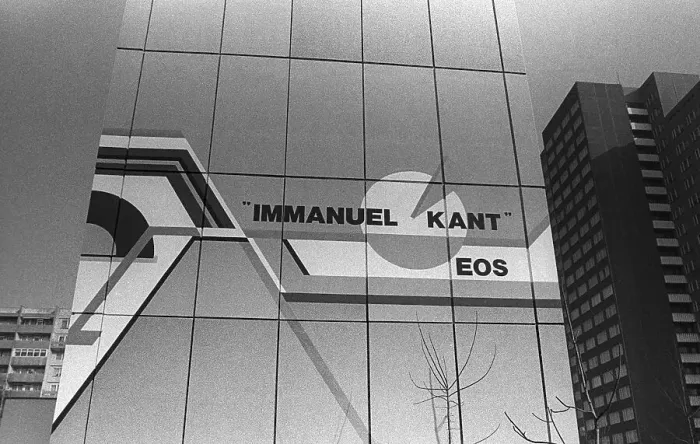 Framed Print : GDR, Berlin, 02. 02. 1989, gable designed by artist Robert Rehfeldt Framed Print : GDR, Berlin, 02. 02. 1989, gable designed by artist Robert Rehfeldt