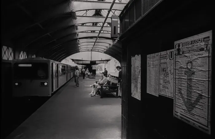 Framed Print : GDR, Berlin, 17. 4. 1988, Dimitroffstrasse underground station (now Eberswalder Strasse) in Schoenhauser Allee Framed Print : GDR, Berlin, 17. 4. 1988, Dimitroffstrasse underground station (now Eberswalder Strasse) in Schoenhauser Allee
