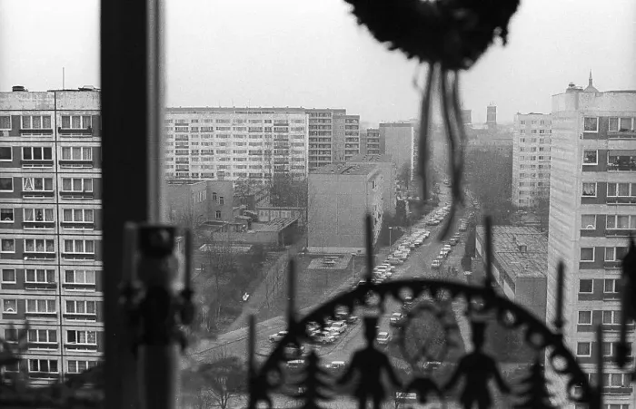 Framed Print : GDR, Berlin, 24. 12. 1989, Christmas