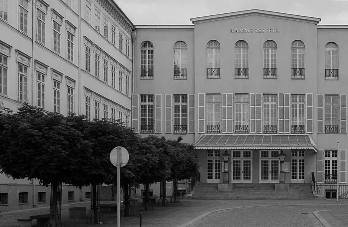 Framed Print : GDR, Berlin, 26.5.1990, the Kammerspiele