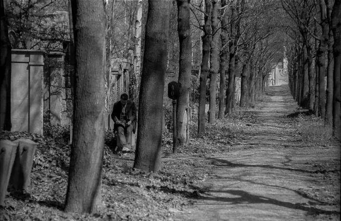 Framed Print : GDR, Berlin, 27.04.1987, Jewish cemetery Weissensee Framed Print : GDR, Berlin, 27.04.1987, Jewish cemetery Weissensee