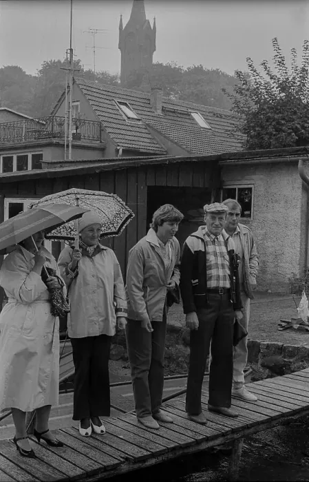 Framed Print : GDR, Feldberg, 15.09.1989