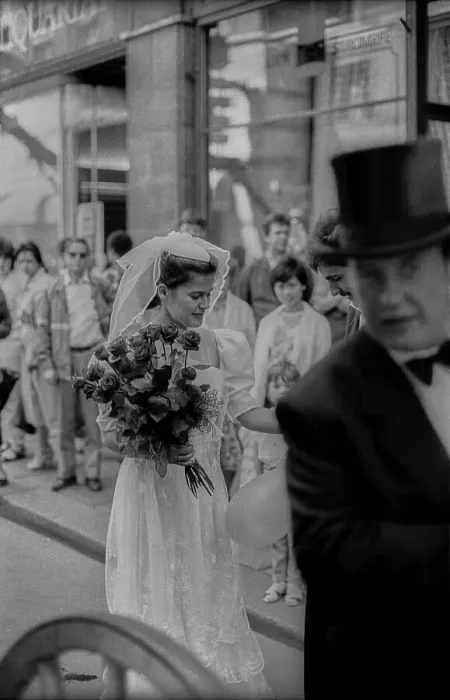 Framed Print : GDR, Leipzig, 06. 06. 1989, wedding Framed Print : GDR, Leipzig, 06. 06. 1989, wedding